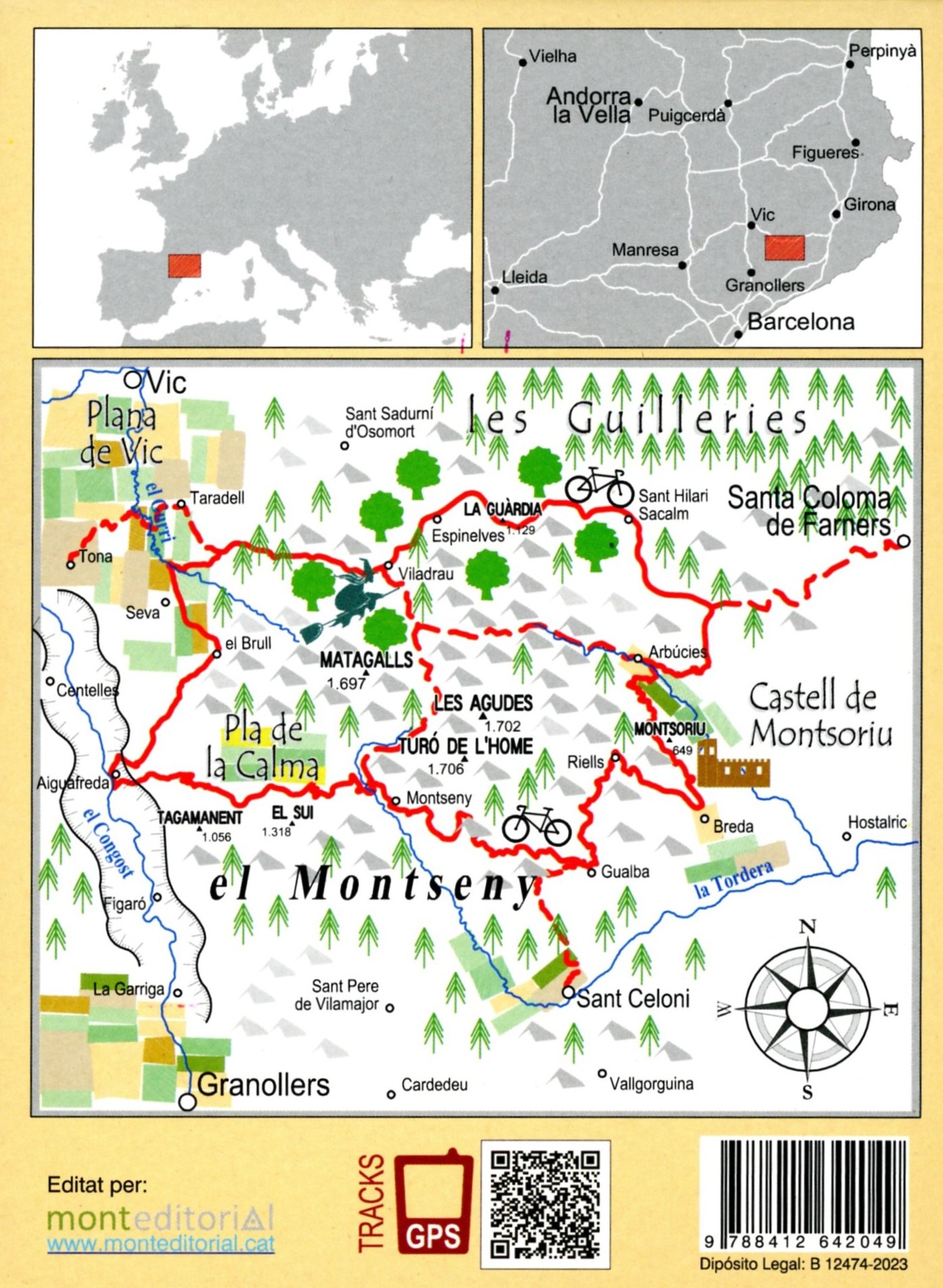 Grand Gravel Montseny : Les valls d’Arbúcies, de Breda i la Tordera · Pla de la Calma · el Tagamanent · les Guilleries - Miniatura 2